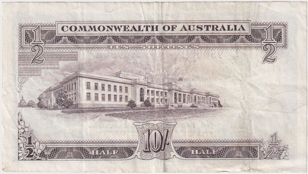 1961 Ten Shilling Coombs/Wilson R17 Extremely Fine product image