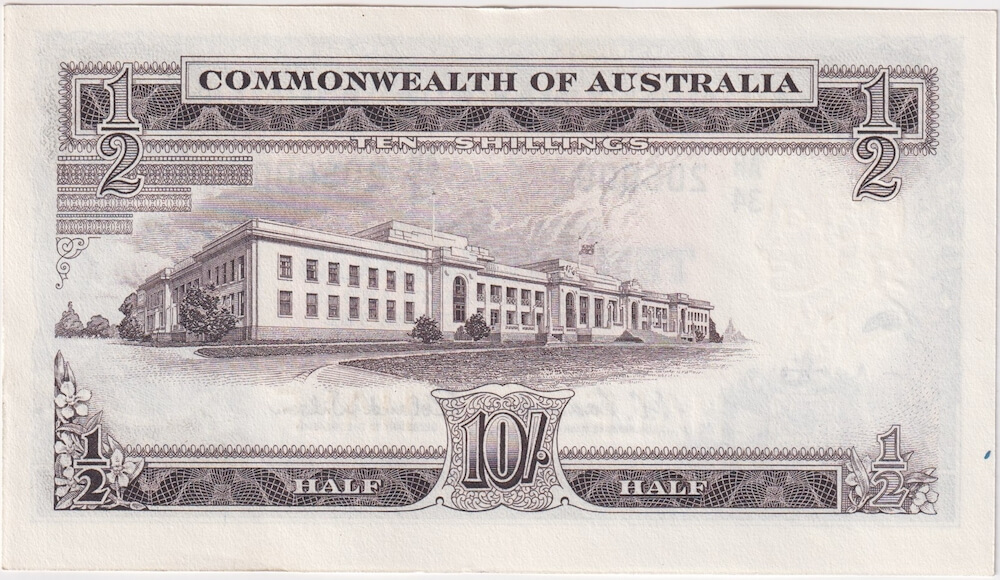 1961 Ten Shilling Coombs/Wilson R17 Uncirculated product image