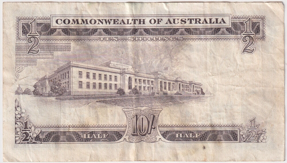 1961 Ten Shilling Coombs/Wilson R17 Very Fine product image