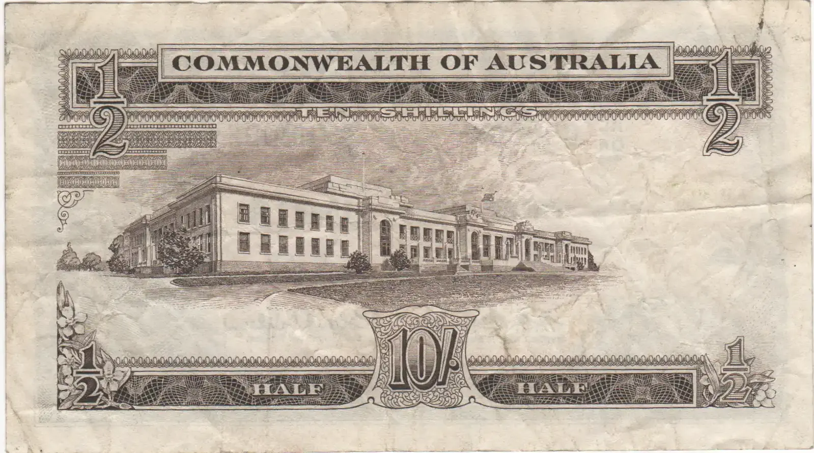 1961 Ten Shilling Coombs/Wilson R17s Very Fine product image