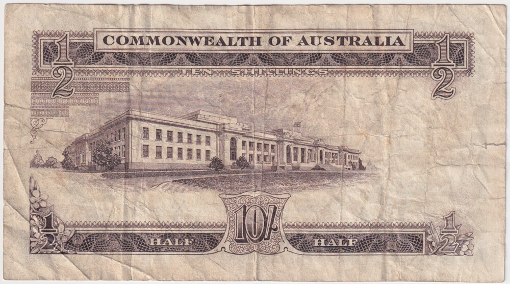 1961 Ten Shilling Coombs/Wilson R17S Very Good product image