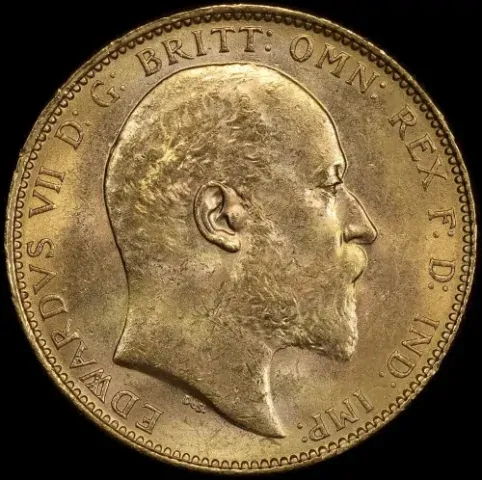1903 Melbourne Edward VII Sovereign good EF