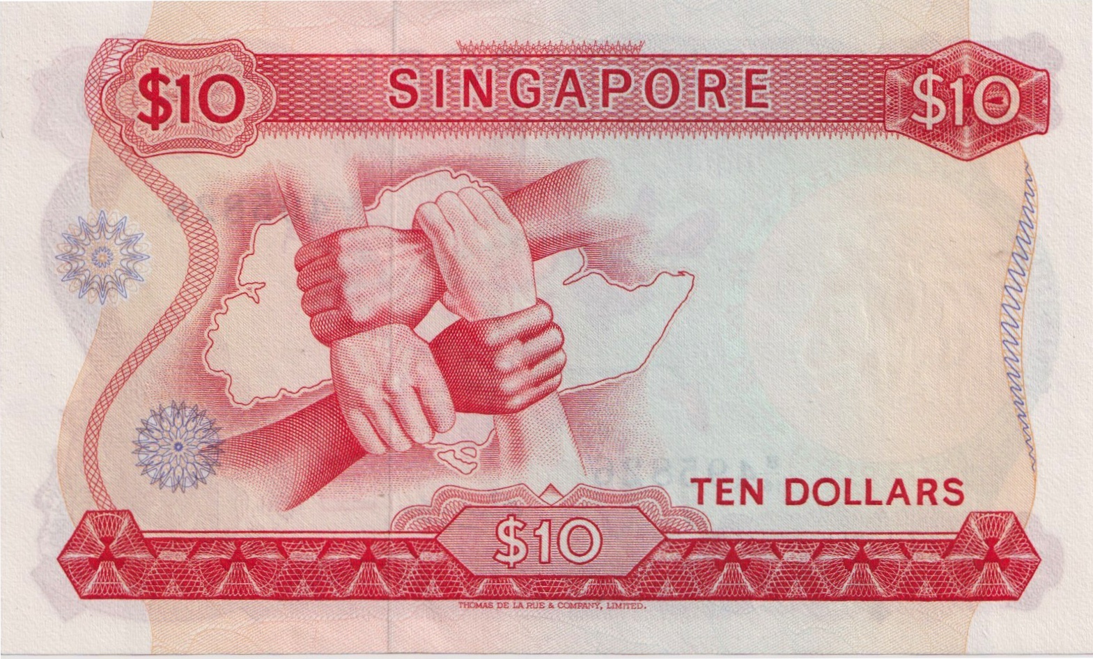 Singapore 1973 $10 Pick# 3d Uncirculated product image