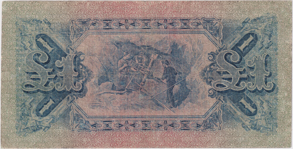 1915 One Pound Collins/Allen R18D about Fine