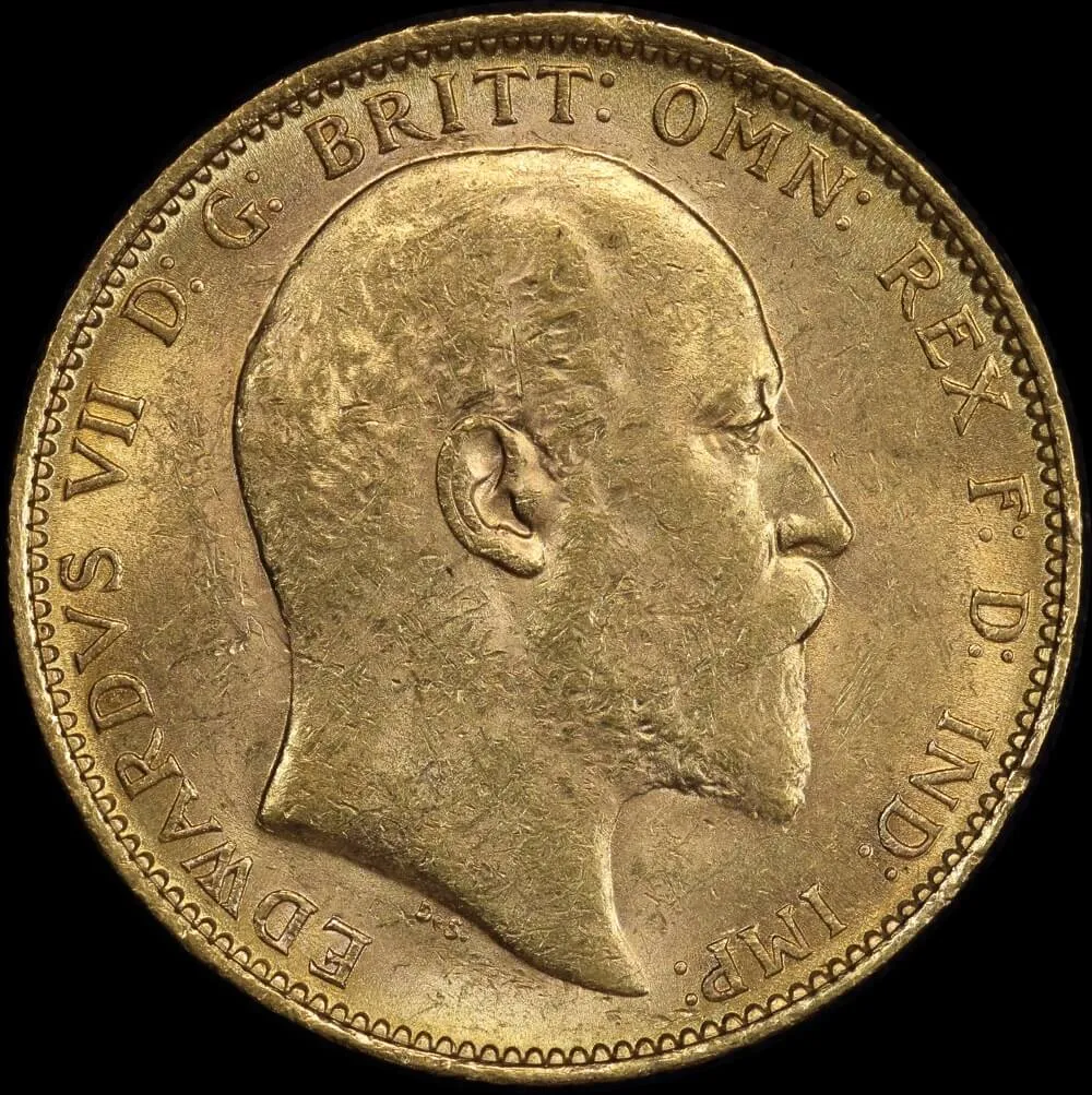 貨幣 1907 Gold Sovereign Edward VII Melbourne 1907 Gold Sovereign Coin Edward VII Melbourne - From €901.00
