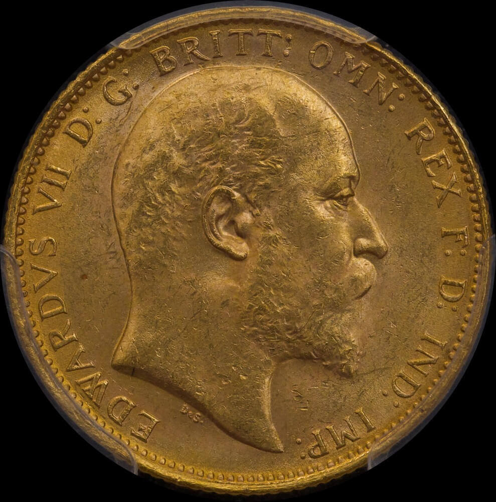 1907 Melbourne Sovereign PCGS MS64 | Sterling & Currency