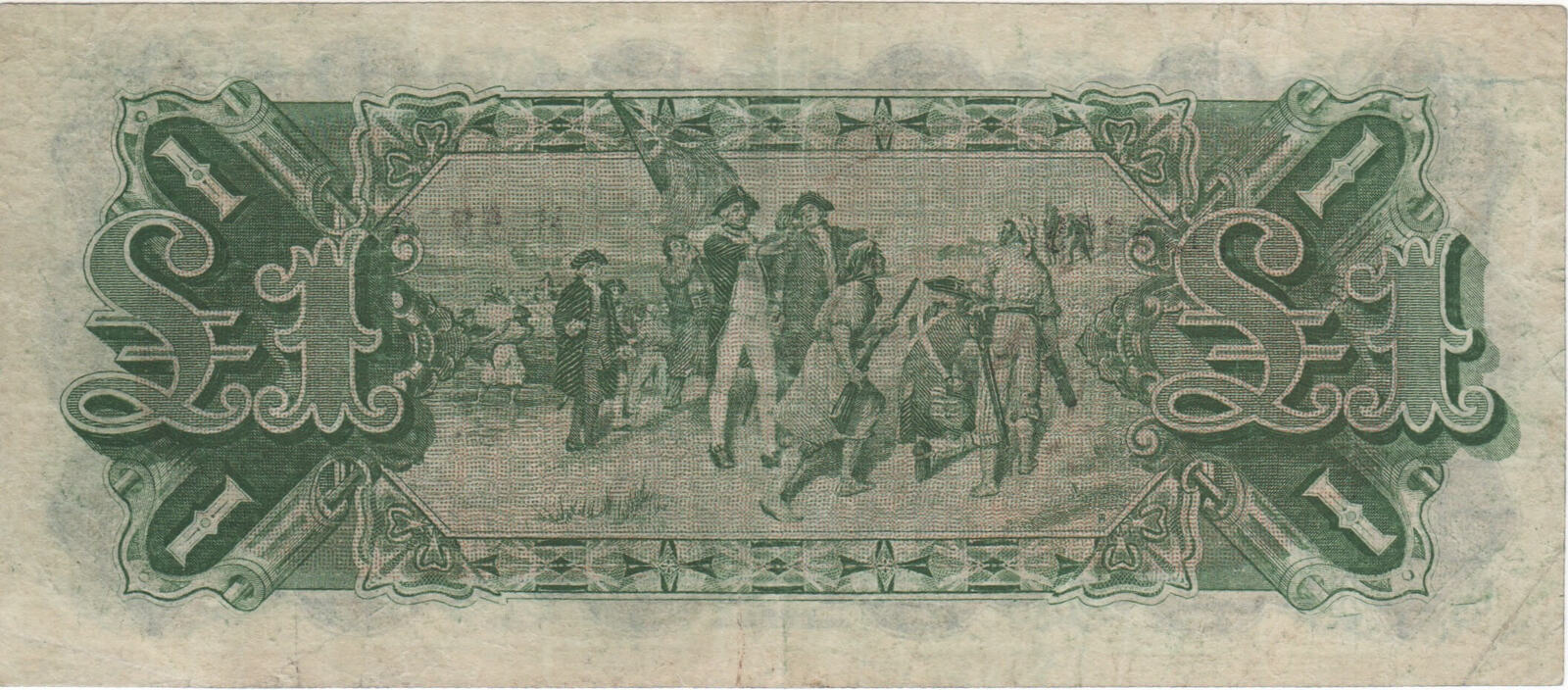 1923 One Pound Miller/Collins R22aF PCGS VF25