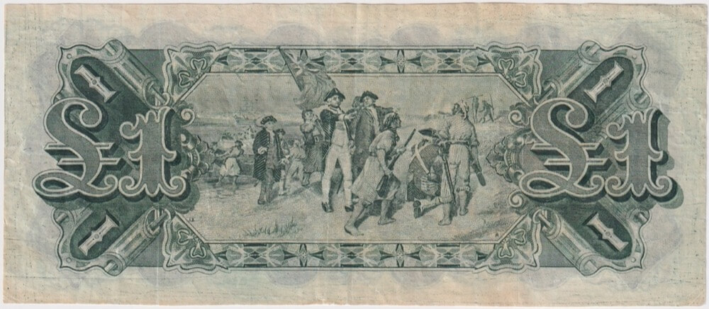 1927 One Pound Kell/Heathershaw R25 about VF