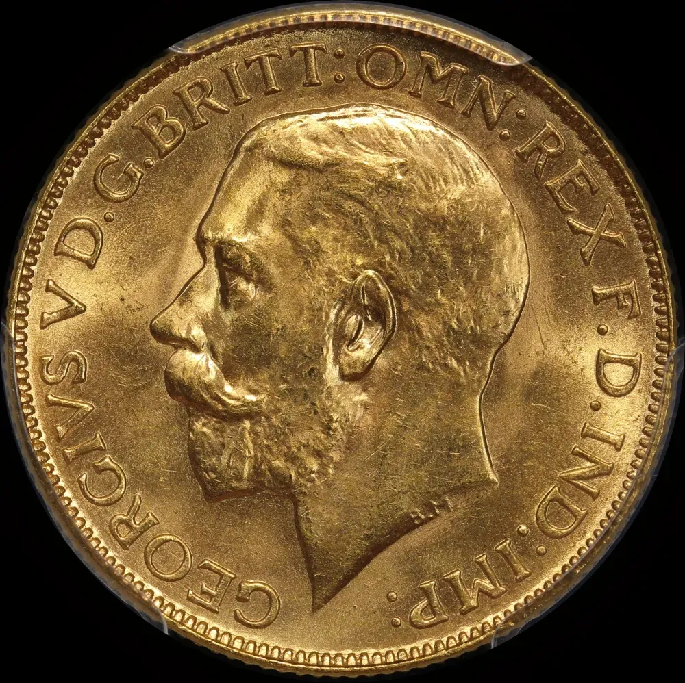 1928 Perth Sovereign Choice Unc (PCGS MS64)