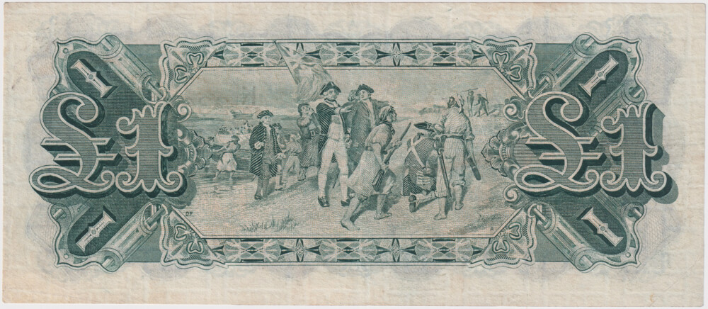 1927 One Pound Riddle/Heathershaw R26 Extremely Fine