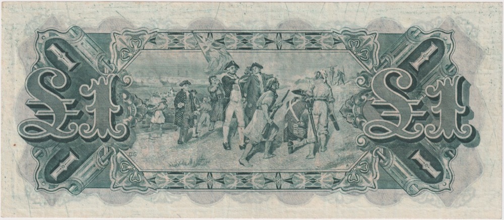 1927 One Pound Riddle/Heathershaw R26 good EF