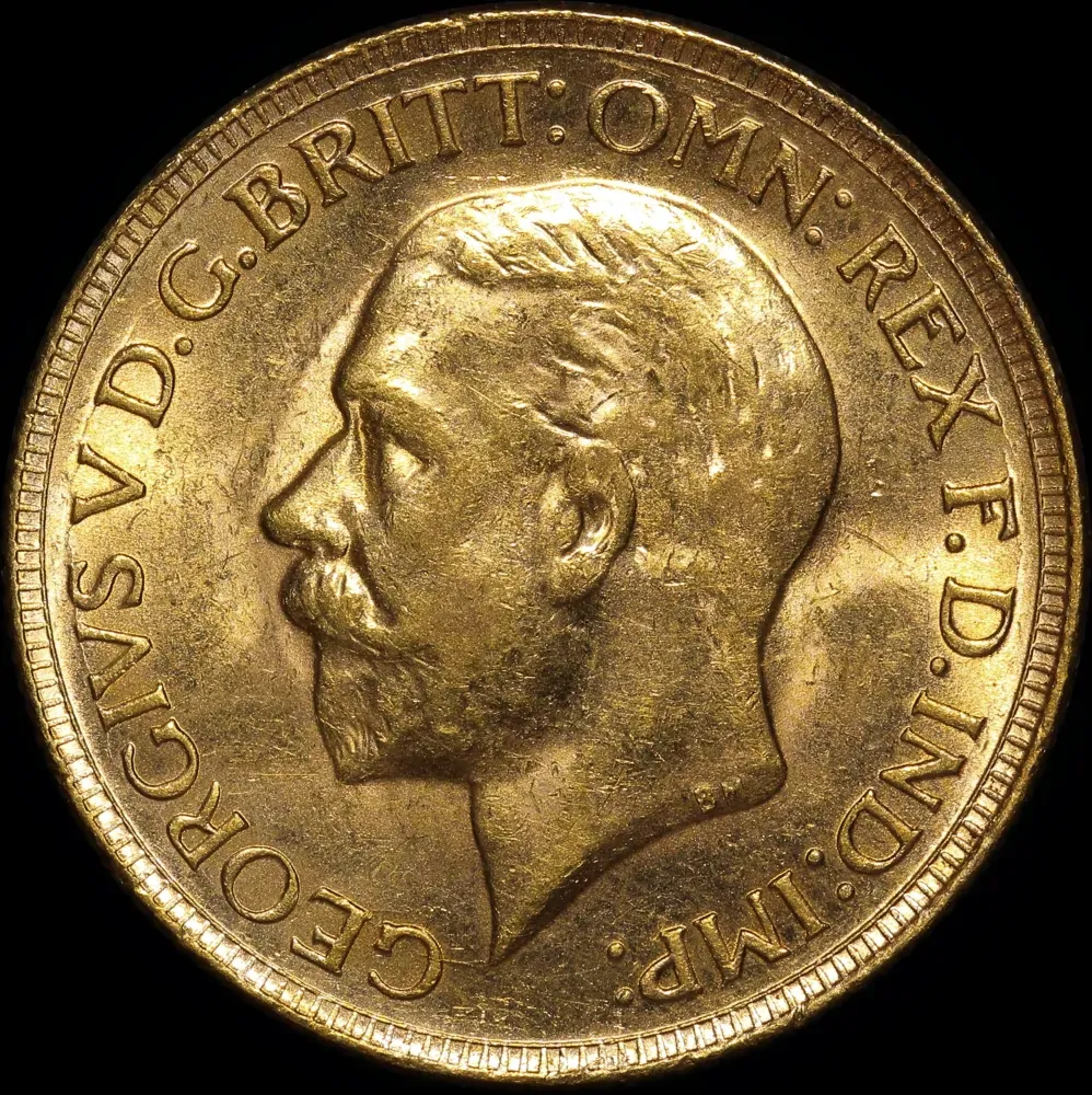1930 Perth George V Small Head Sovereign good EF