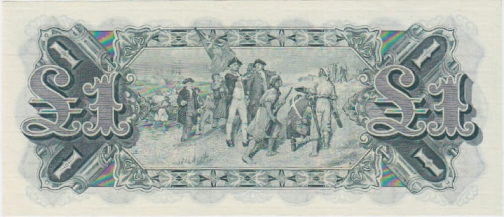 1927 One Pound Riddle/Heathershaw R26 Uncirculated