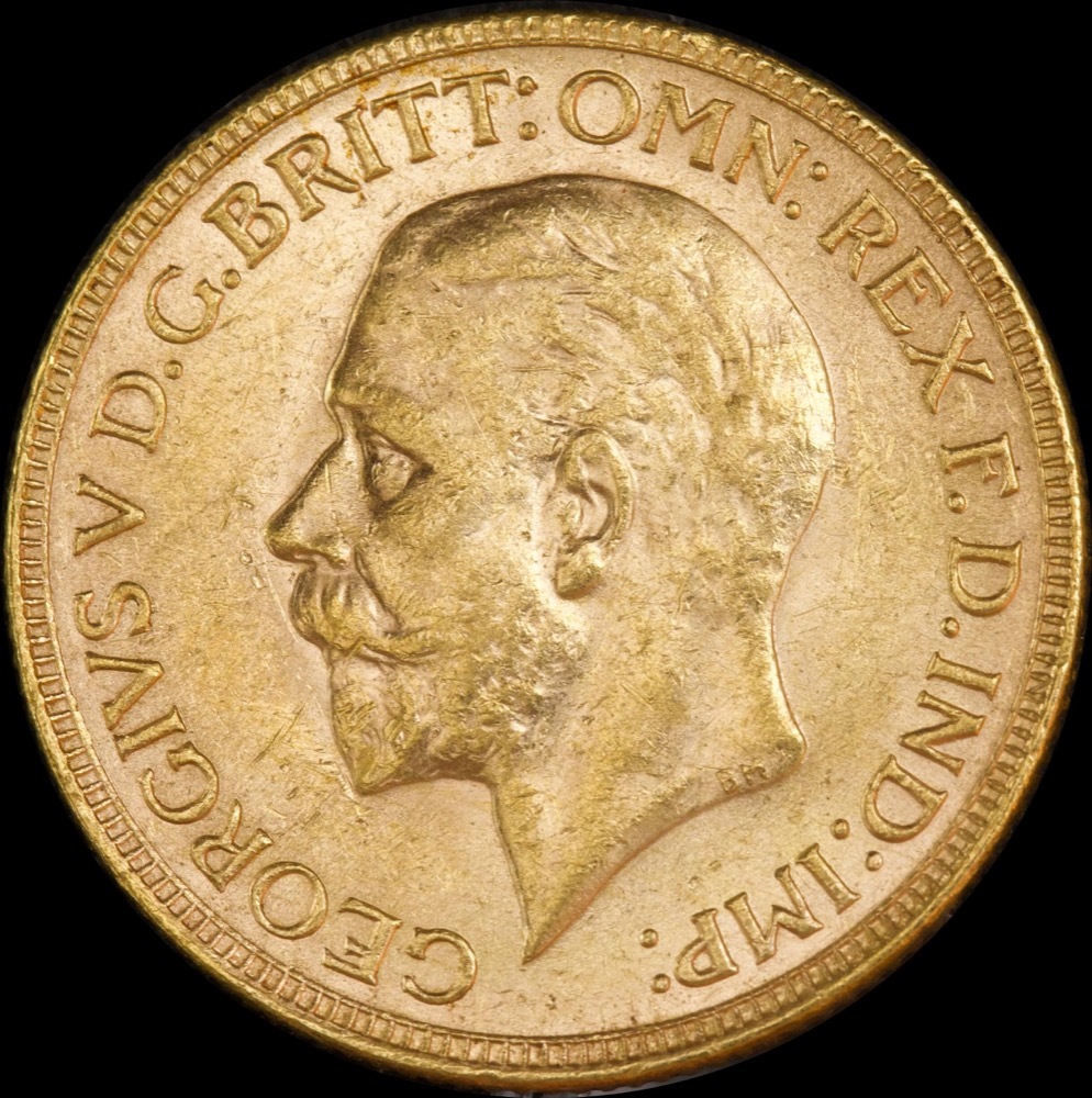 1931 Perth George V Small Head Sovereign good EF