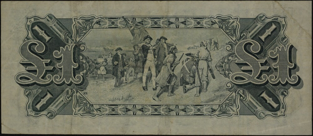 1932 One Pound Riddle/Sheehan R27A Very Fine