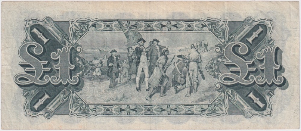 1932 One Pound Riddle/Sheehan R27B Very Fine