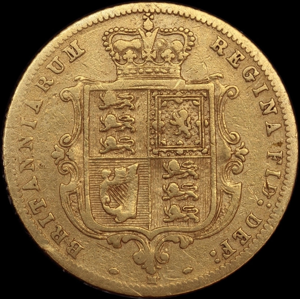 1877 Melbourne Young Head Half Sovereign Very Good