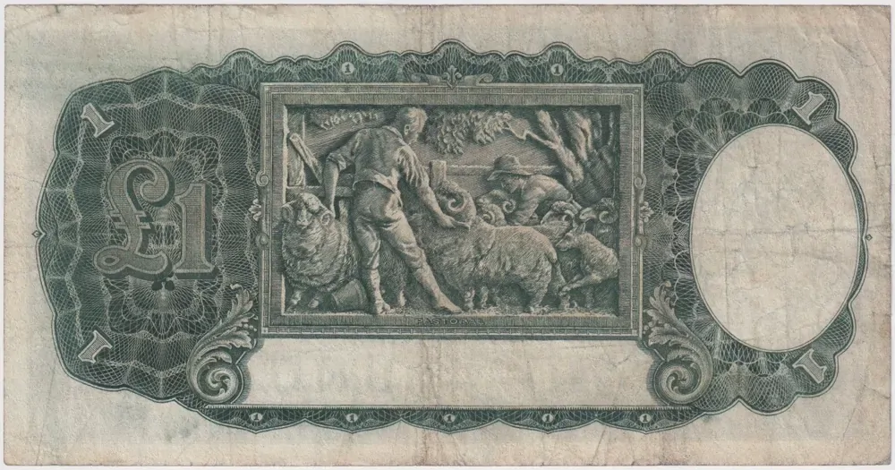 1938 One Pound Sheehan/McFarlane R29 Fine