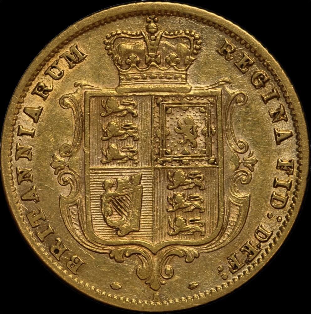 1879 Sydney Young Head Half Sovereign Very Fine