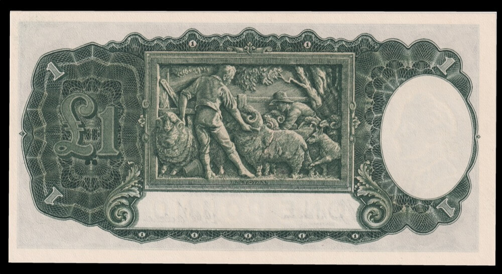 1938 One Pound Sheehan/McFarlane R29 good EF