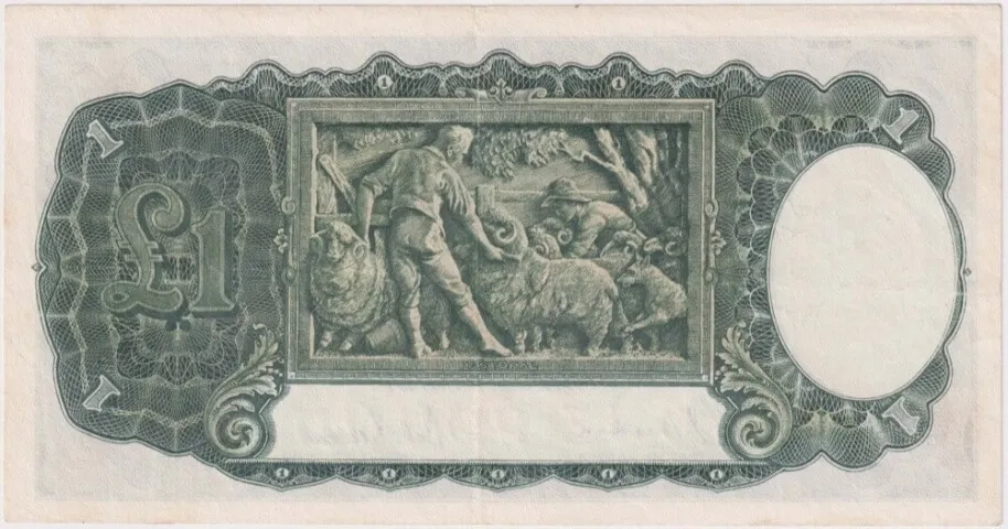 1938 One Pound Sheehan/McFarlane R29 good VF