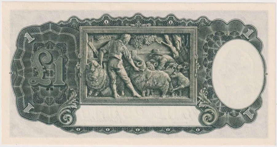 1938 One Pound Sheehan/McFarlane R29 PCGS Gem Unc 66 PPQ