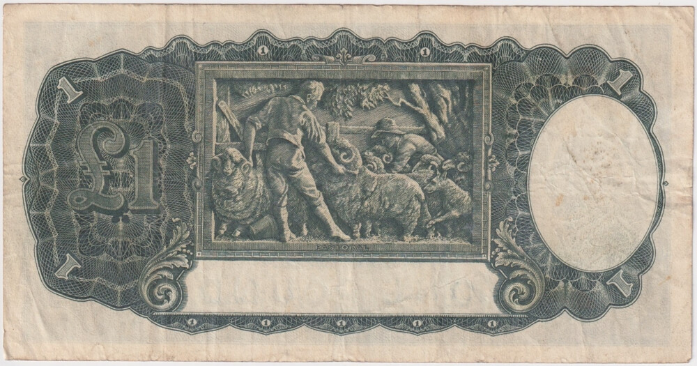 1938 One Pound Sheehan/McFarlane R29 Very Good