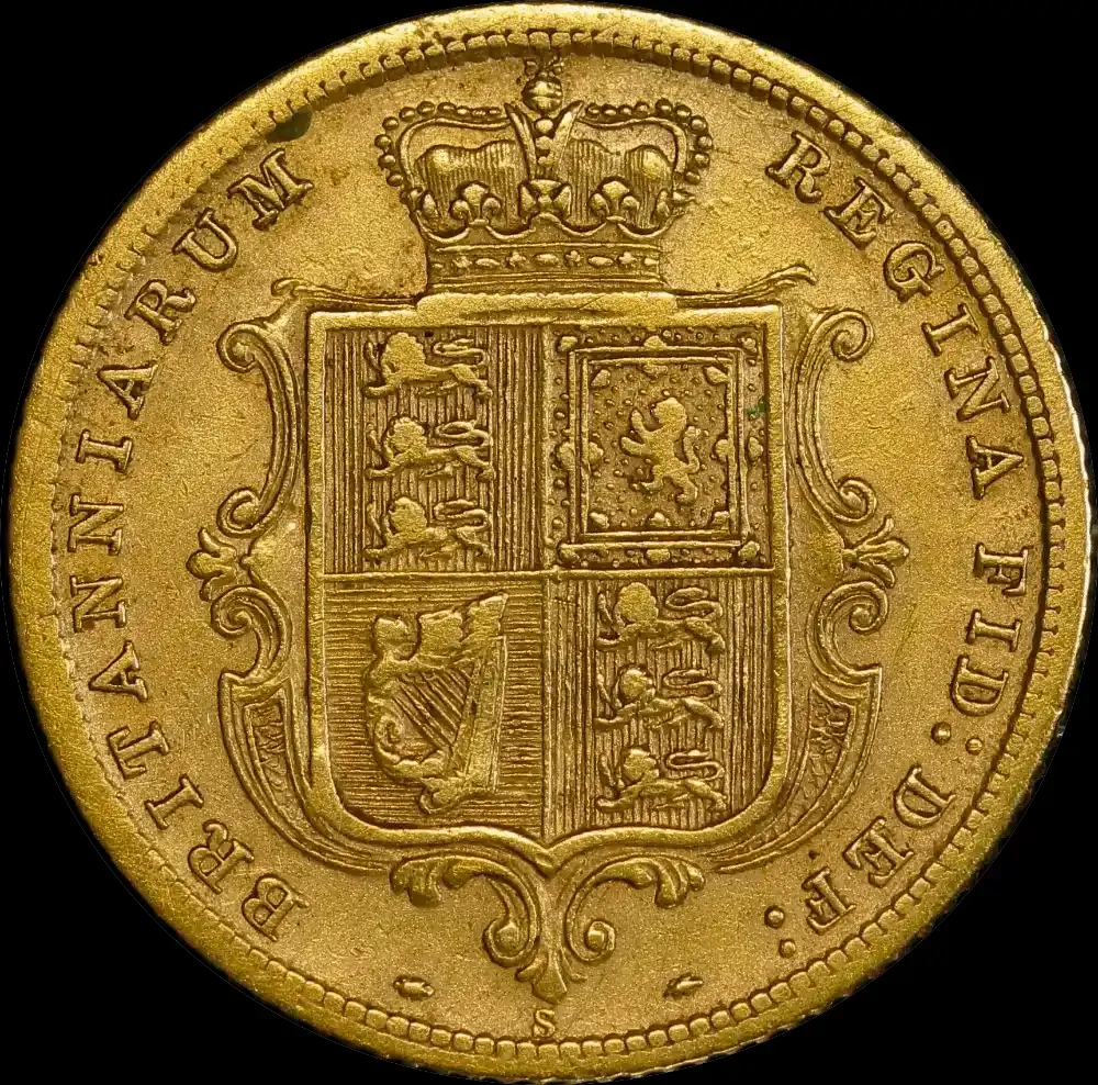 1882 Sydney Young Head Half Sovereign good VF product image