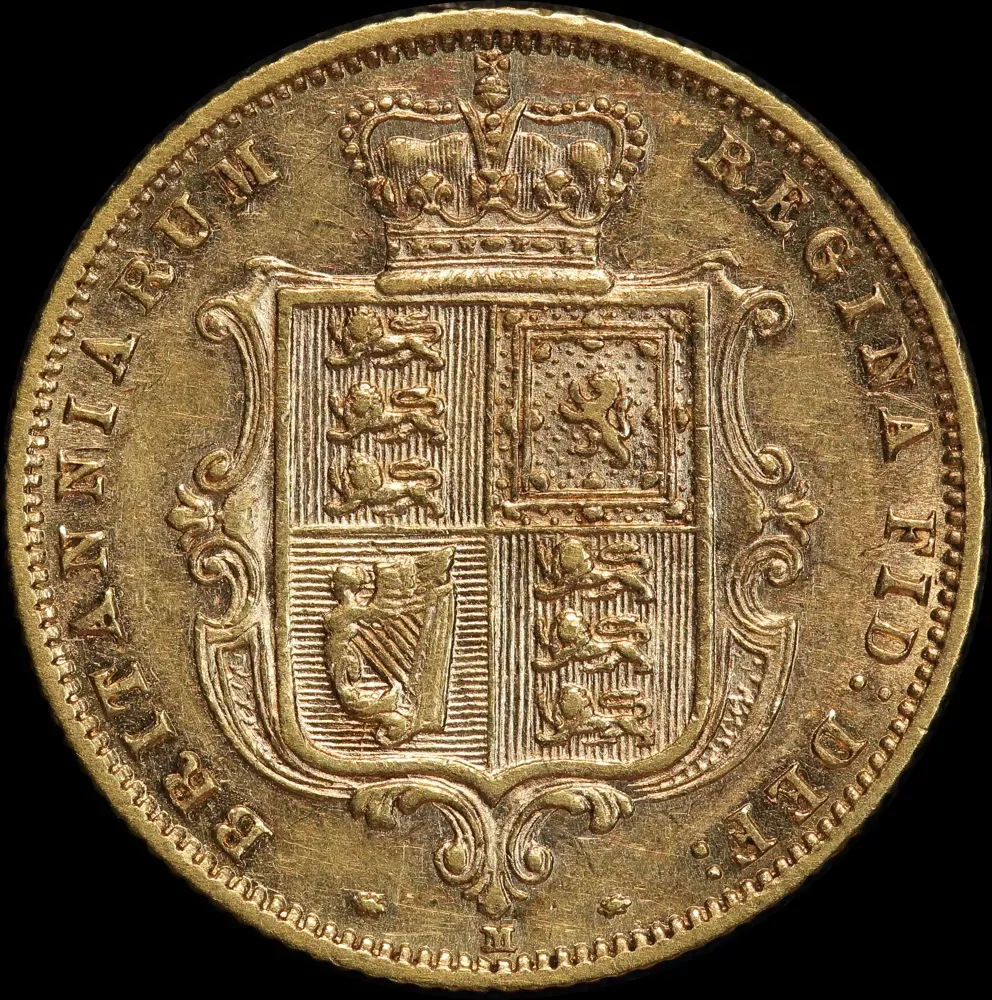 1882 Melbourne Young Head Half Sovereign about EF product image