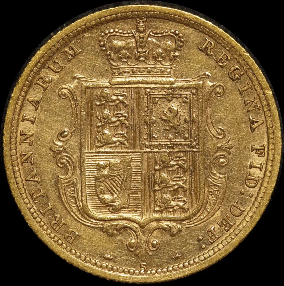 1887 Sydney Young Head Half Sovereign good VF