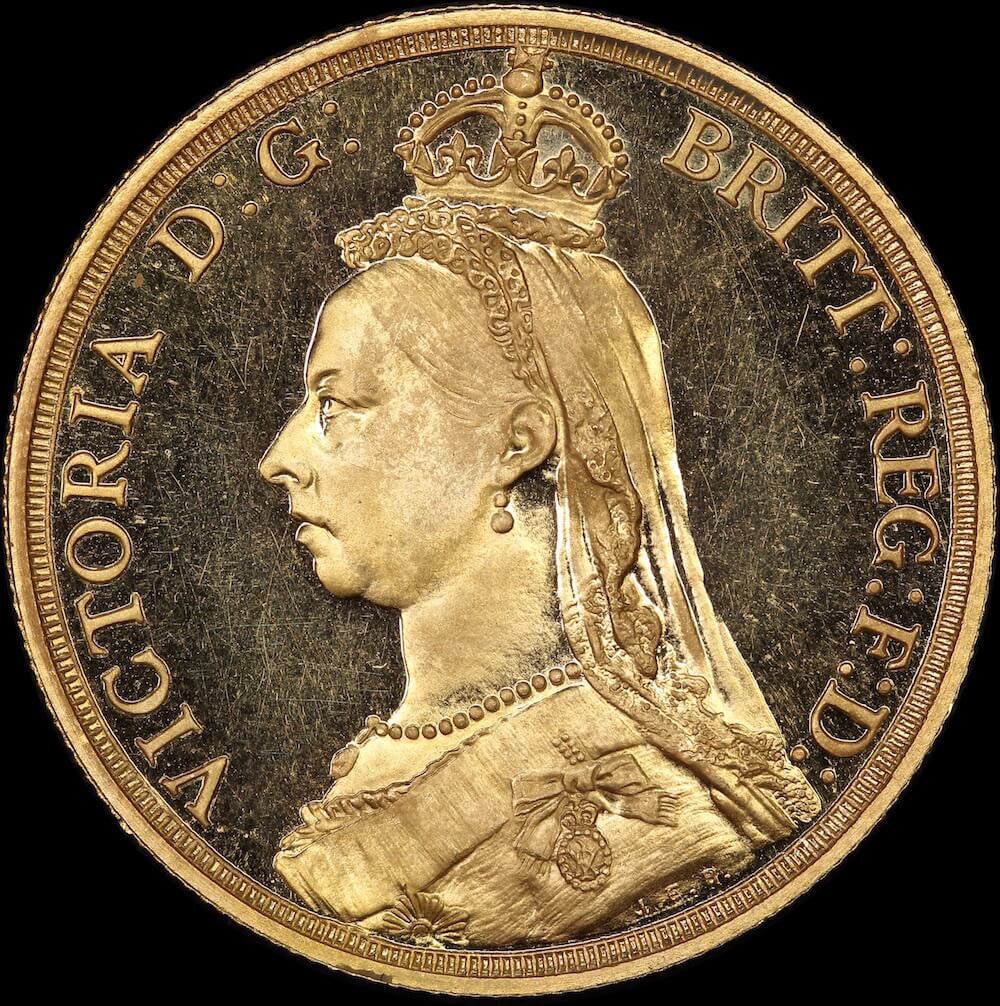 Australia 1887 Sydney Gold Two Pound Proof Jubilee Head FDC