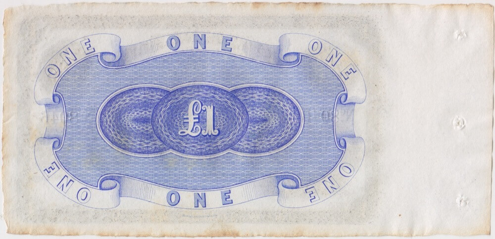 Excelsior Bank (Sydney) ca 1884 One Pound Unissued Remainder MVR# 1 GEF product image