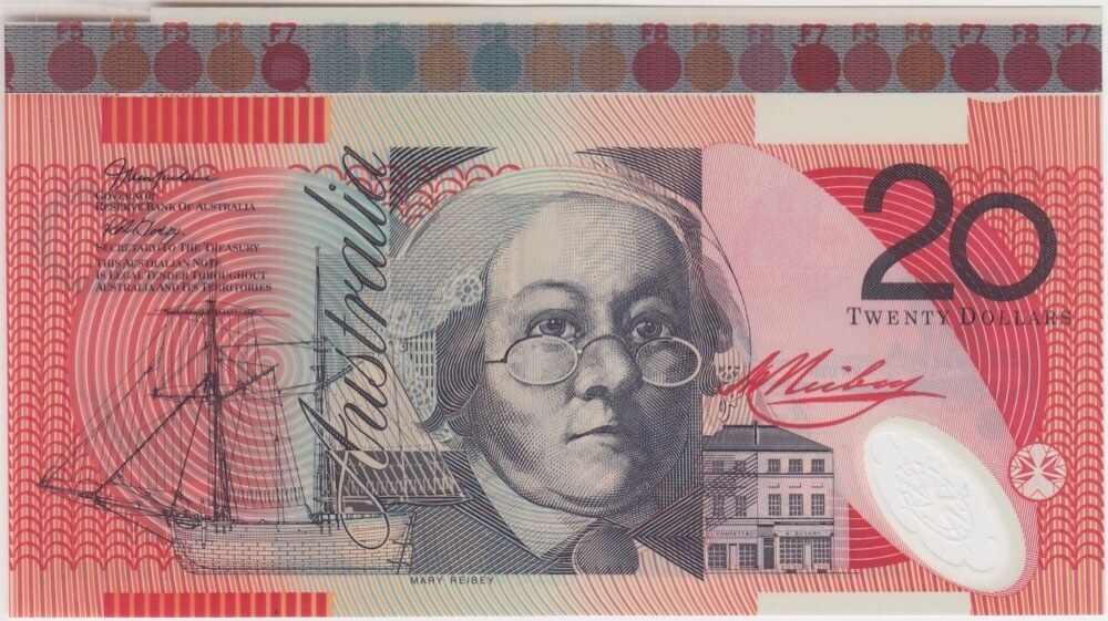 Australia 2002 Twenty Dollar Charity Sheet Note McFarlane / Henry R#420a Uncirculated CA 02 000000