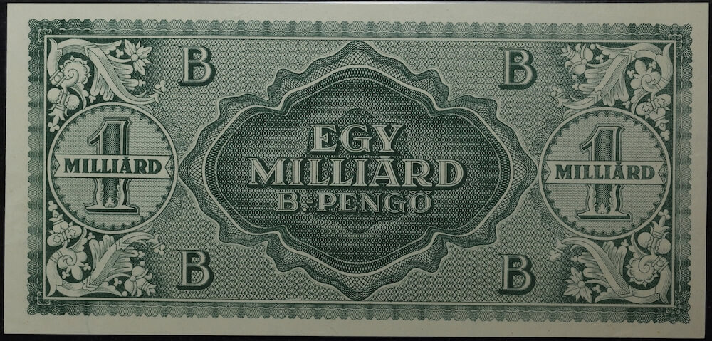 Hungary 1946 Egymillliard B-Pengo Pick#137 PMG 64EPQ product image