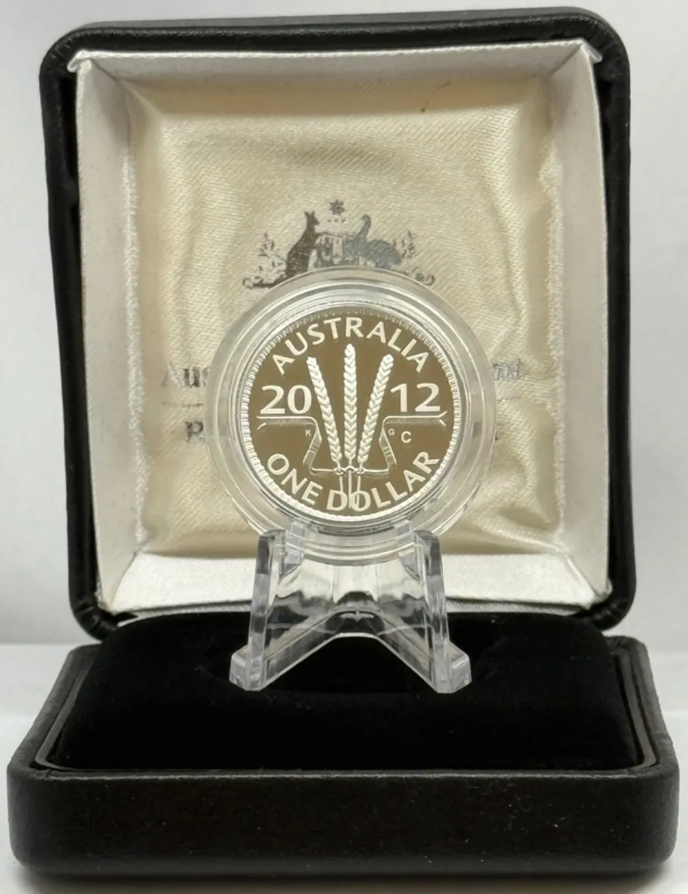 2012 Silver 1 Dollar Proof Coin Wheat Sheaf  product image
