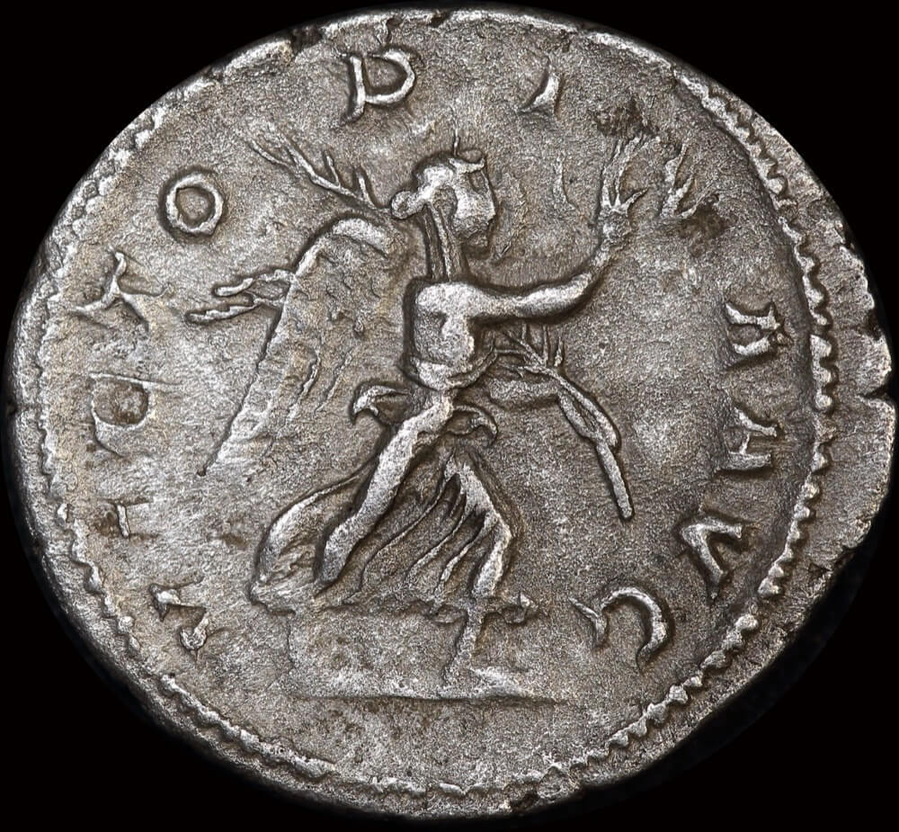 Ancient Rome (Imperial) AD 235 AD 236 Maximinus Silver Denarius Victory RIC IV 16Very Fine product image