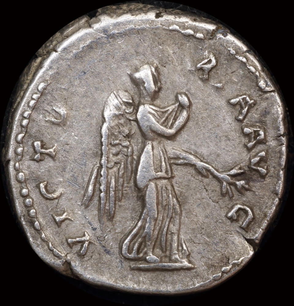 Ancient Rome (Imperial) 134 AD Hadrian Denarius Victory BMC 760A Extremely Fine