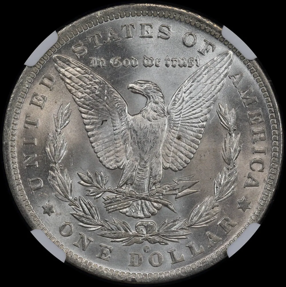 United States 1884-O Silver Morgan Dollar NGC MS63 product image