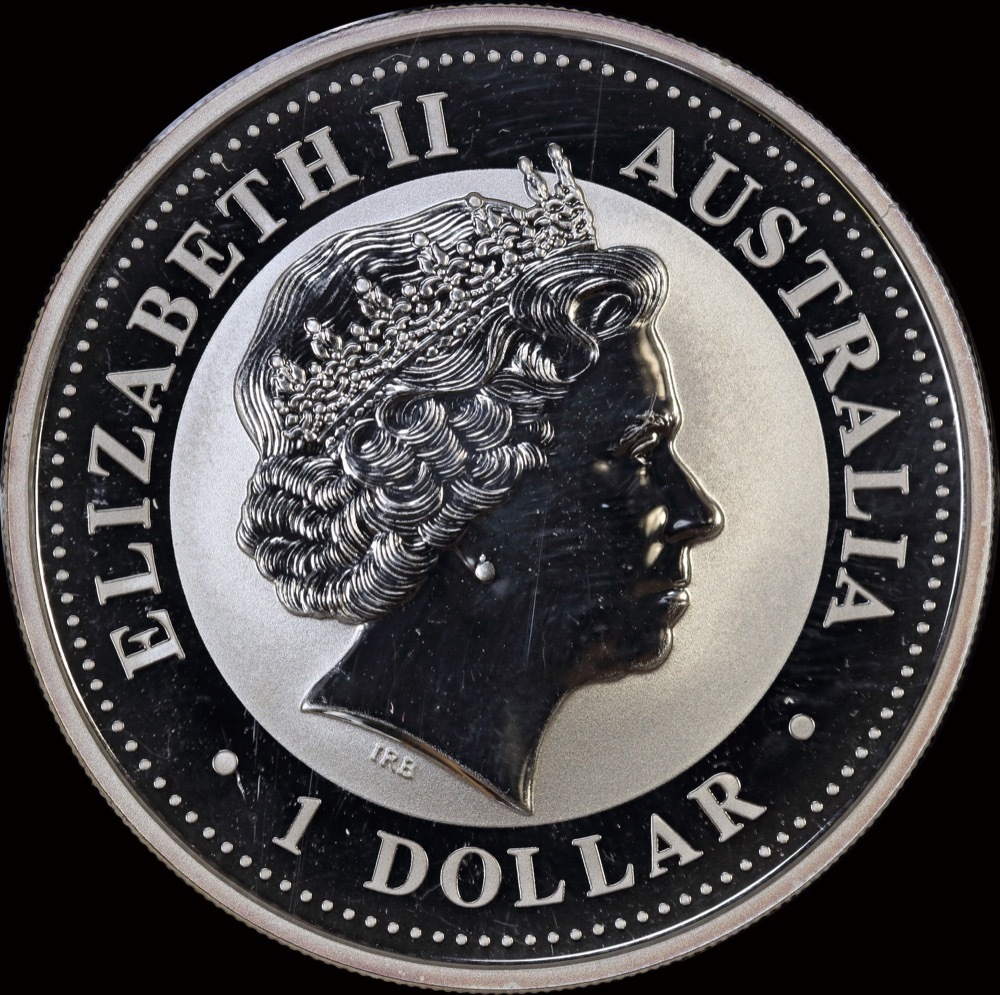 2006 Silver Lunar One Ounce Coin Dog product image