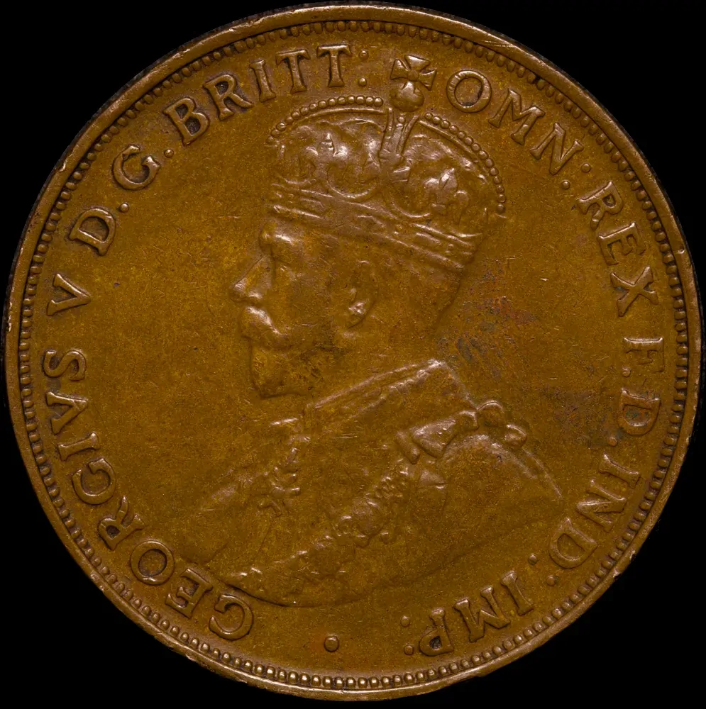 1920 Penny Double Dot Very Fine