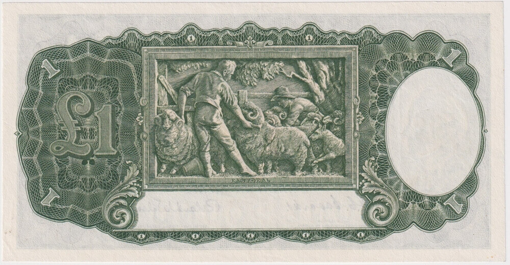 1952 One Pound Coombs/Wilson R32 about EF