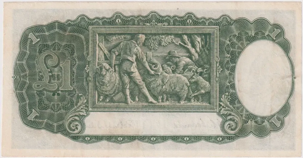 1952 One Pound Coombs/Wilson R32 about EF