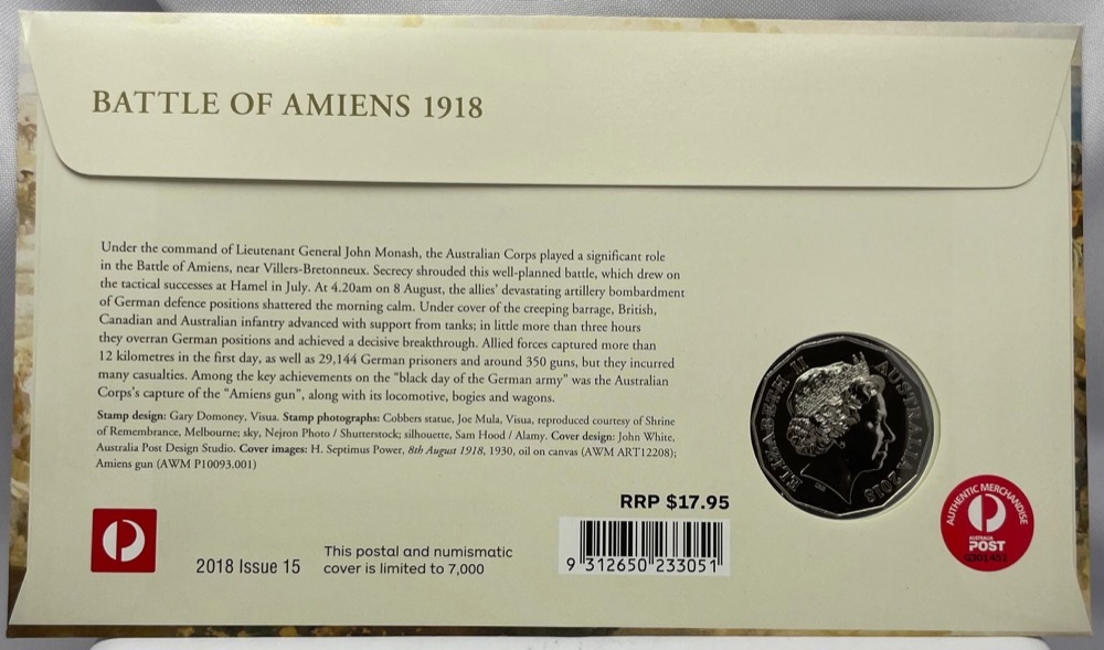 2018 50 Cent PNC Battle of Amiens  product image