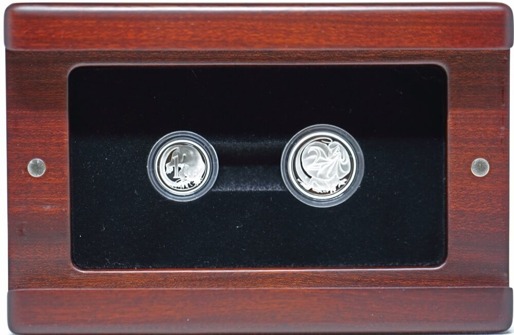 Australia 2011 2 Coin Fine Silver Proof Set product image