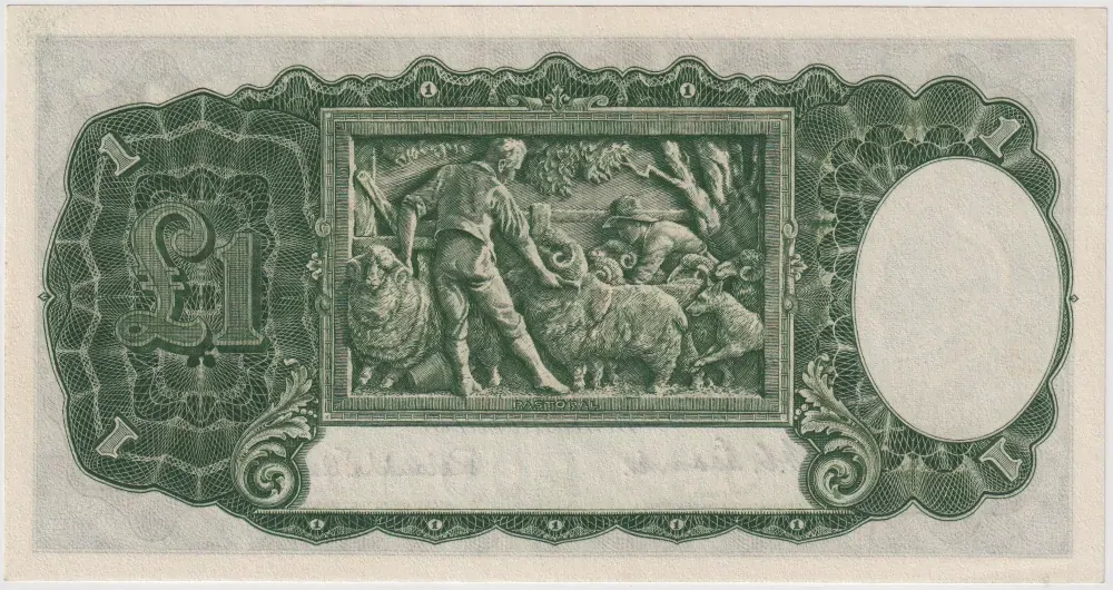 1952 One Pound Coombs/Wilson R32 Uncirculated product image