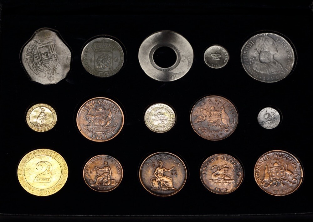 Australia 1970 Facsimile Set of Historic Australian Coins 