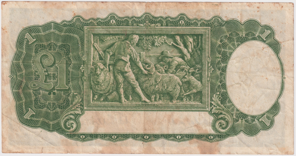 1952 One Pound Coombs/Wilson R32 Very Good product image