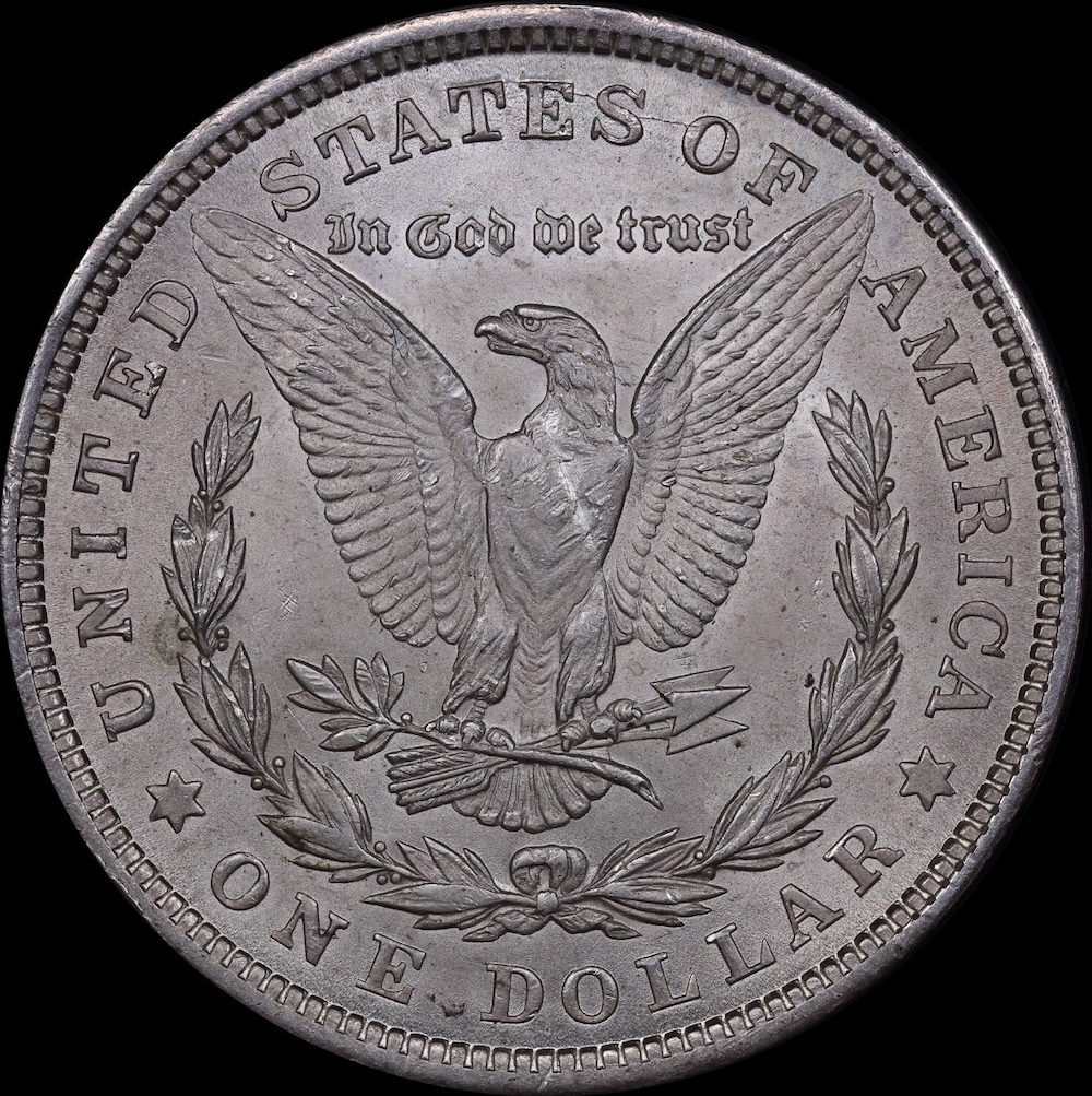 USA 1921 Silver Morgan Dollar Choice Uncirculated product image