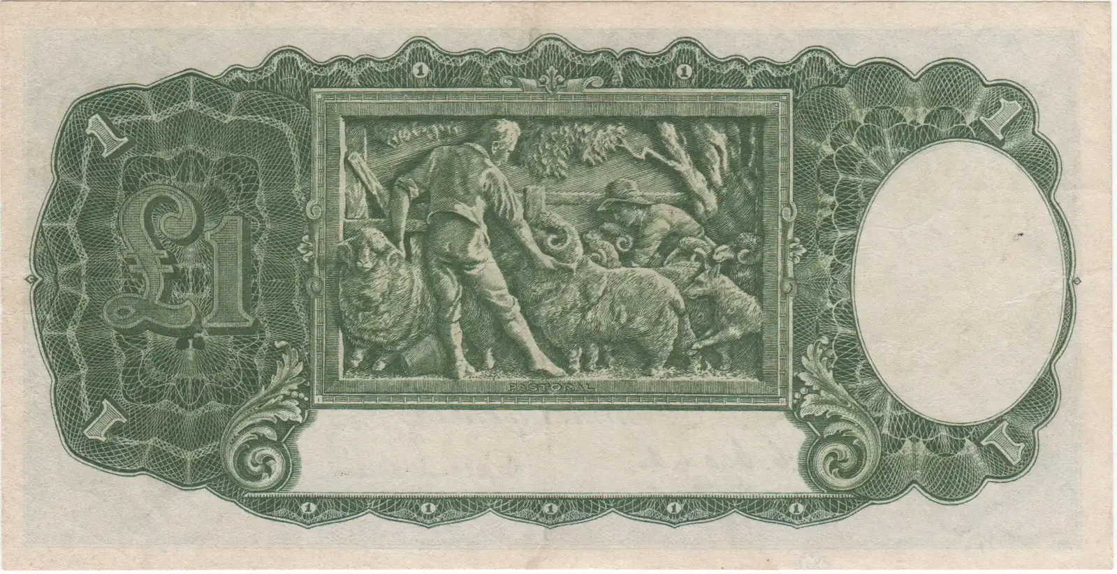 1952 One Pound Coombs/Wilson R32S Fine product image