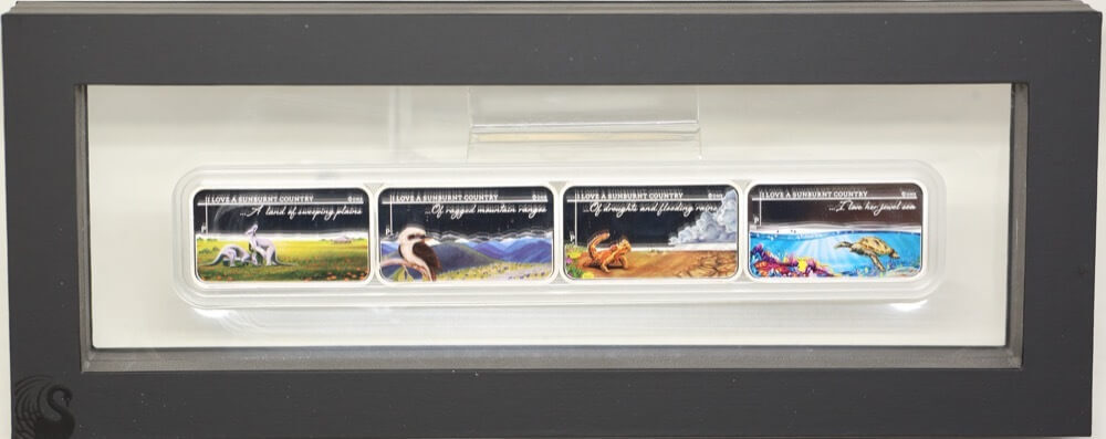 2015 Silver 1oz Four Coin Proof Set Sunburnt Country product image